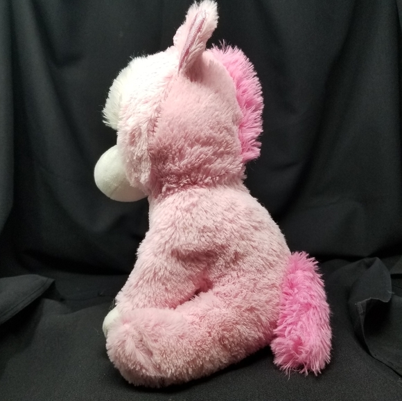 KELLY TOY PLUSH POODLE WITH PINK UNICORN COSTUME - Picture 9 of 9
